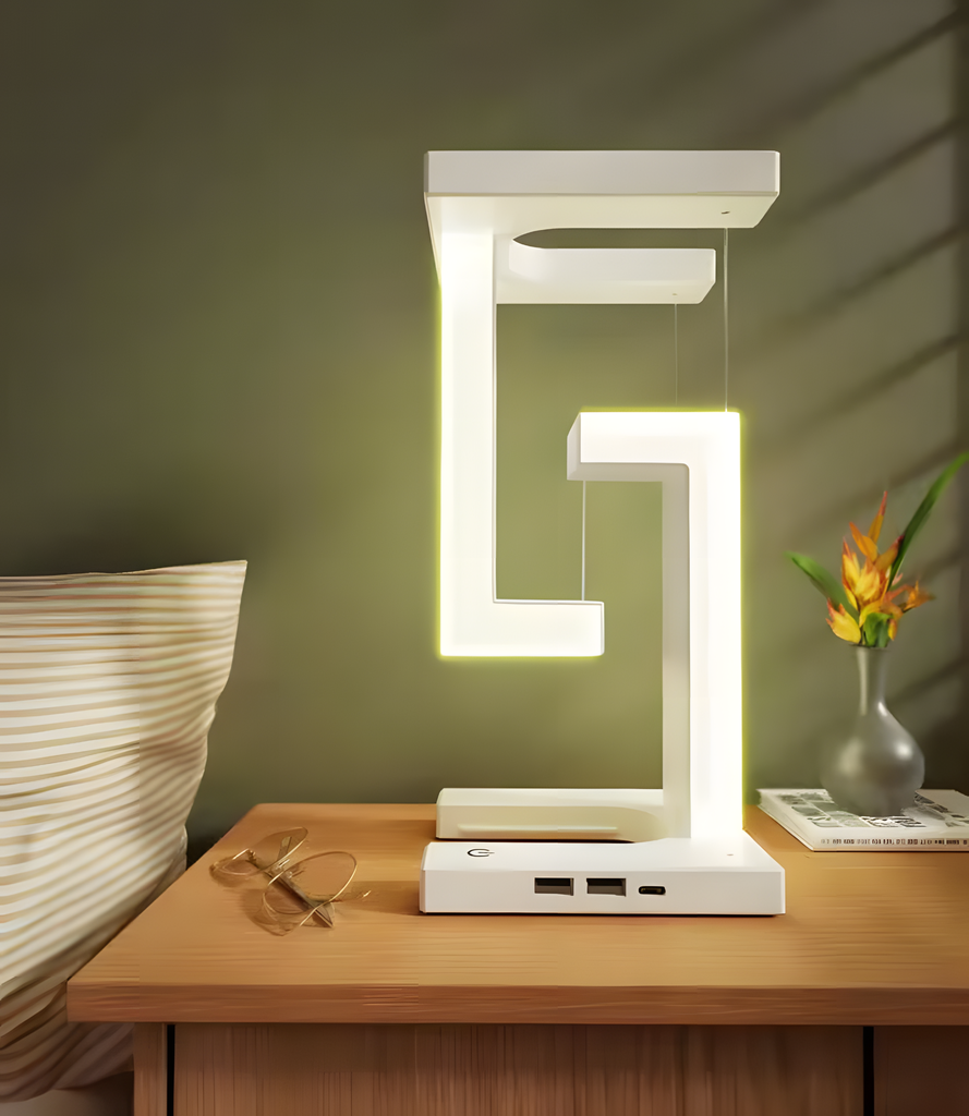 LumiFloat Wireless Charging Balance Lamp