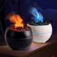 FlameGlow Aromatherapy Diffuser – Silent Mist & Mood Light