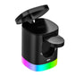 GlowCharge Trio – 3-in-1 Magnetic Wireless Charging Station with RGB Ambience