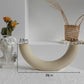 Minimalist Ceramic Vase – Perfect for Dry Flower Arrangements & Home Decor