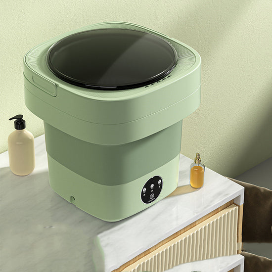 FoldaWash – Portable Mini Washing Machine with Spin Dry
