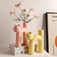 Cute Cat Shaped Ceramic Vase – Modern Desk & Living Room Decoration