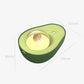 Avocado USB Mist Humidifier – Portable Night Light Diffuser
