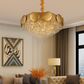 Crystal Spiral Chandelier – Luxury Modern Ceiling Light