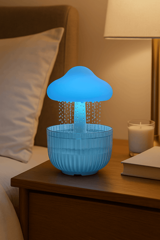 Jellyfish Raindrop Humidifier Aroma Diffuser