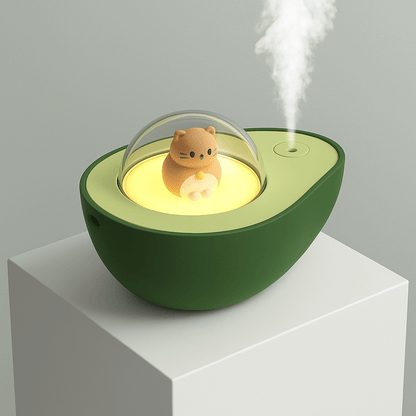 Avocado USB Mist Humidifier – Portable Night Light Diffuser